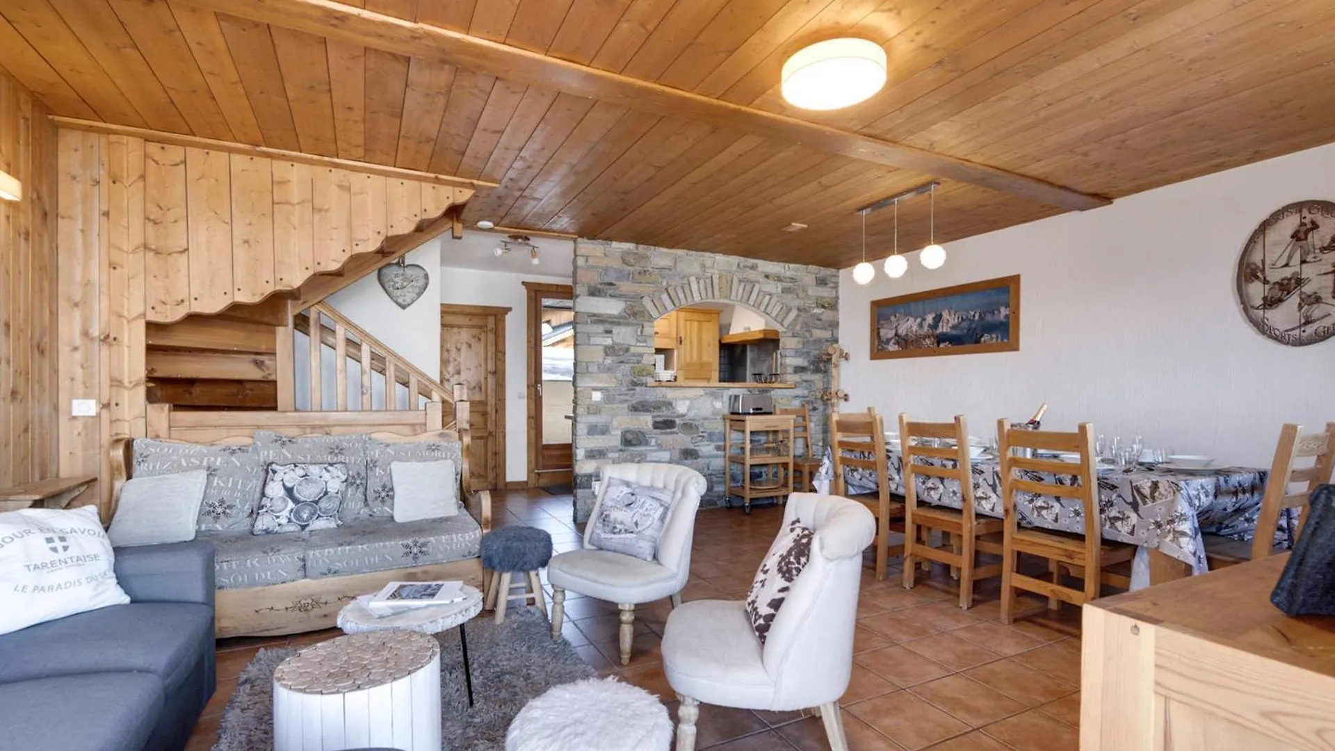Апартаменты Appartement Neuf En Triplex, La Rosiere, 2 Parkings, Wifi - Fr-1-690-34 Монвалезан Франция
